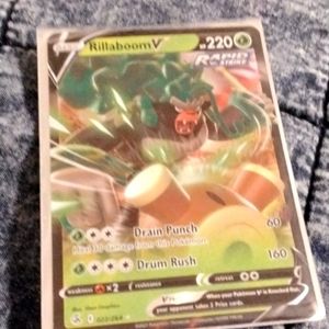 Pokemon,RillaboomV,Rapid strike